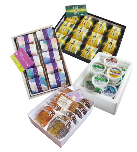 通販注文ができる商品3種類